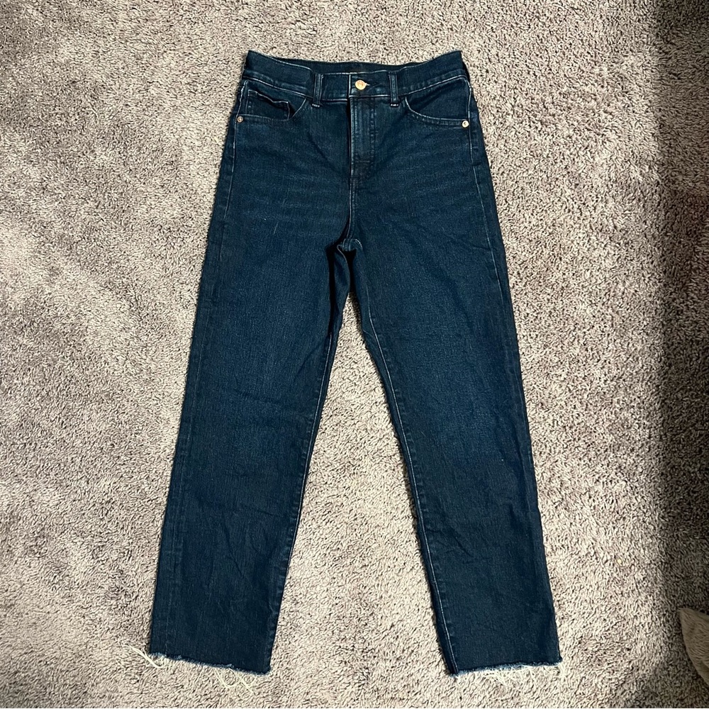 Straight Ankle High Rise Jeans -Size 2R